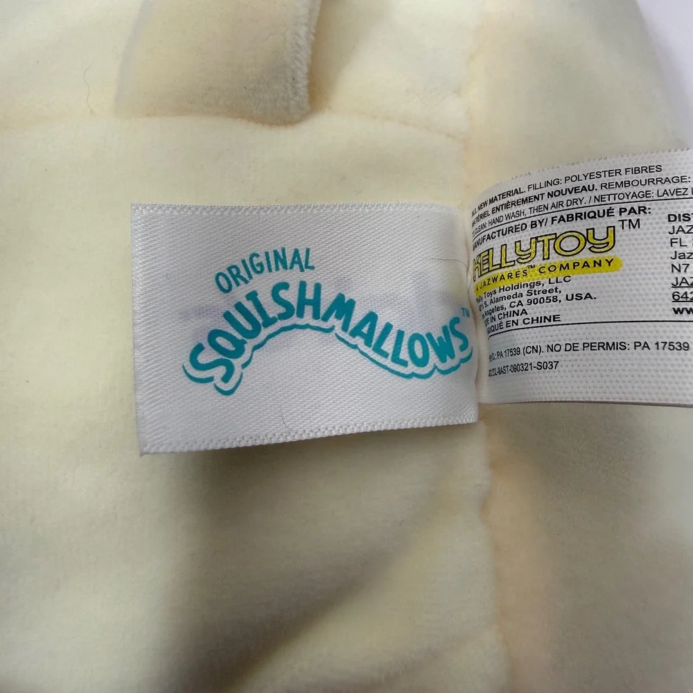 Squishmallows Caedyn the Cow 8 Inch Pink Cream Heart Nostrils Plush Claire's Toy